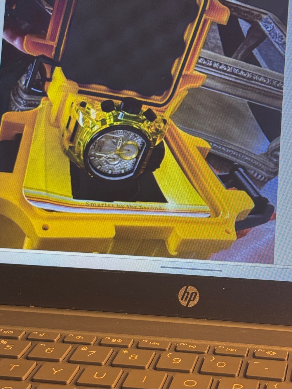 Invicta Bolt Zeus Chronograph flame fusion watch. Case with Clear Lid